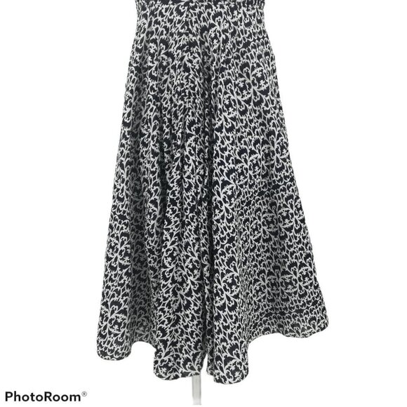 J.Crew Scroll Fit and Flare Strapless Dress Size 2 - Picture 14 of 14